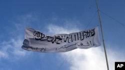 Zastava talibana u gradu Gazni