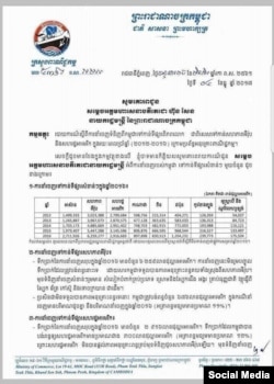 ទំព័រ​ទី​១​នៃលិខិត​មួយ​ដែល​ត្រូវ​ចែកចាយ​តាម​បណ្តាញ​សង្គម​កាល​ពី​ខែ​ធ្នូ​ឆ្នាំ​២០១៧ ​ដែល​គួរ​ឲ្យ​ជឿ​ថា​ជា​របស់​រដ្ឋមន្ត្រី​ពាណិជ្ជកម្ម​បាន​ស្នើ​ឱ្យ​លោក​ ហ៊ុន សែន​ ទប់​ស្កាត់​កុំ​ឲ្យសហភាព​អឺរ៉ុប​ព្យួរ​ការ​អនុគ្រោះ​ពន្ធ​នាំ​ទំនិញ​ពី​កម្ពុជា​ទៅ​ទីផ្សារ​សហភាព​អឺរ៉ុប ​។ (បណ្តាញ​សង្គម)