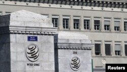 Kantor pusat Organisasi Perdagangan Dunia (WTO) di Jenewa, Swiss. (Foto: dok).