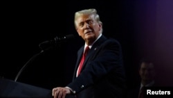 Zababben Shugaban Amurka mai jiran gado Donald Trump. 