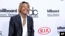 Wiz Khalifa arrive au Billboard Music Awards à Las Vegas, le 17 mai 2015.