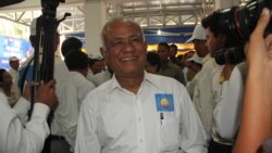 រូបឯកសារ៖ លោក ប៉ុល ហំម ជាសមាជិក​គណបក្ស​កែ​ទម្រង់​កម្ពុជា កាល​ពី​លោក​នៅ​ជា​សមាជិក​គណបក្ស​សង្គ្រោះជាតិ ថ្ងៃទី២ ខែមីនា ឆ្នាំ២០១៧។ (អូន ឆេងប៉រ/វីអូអេ)