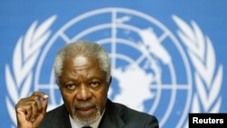  Katibu Mkuu wa zamani wa UN Kofi Annan