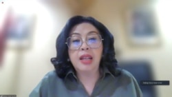 Direktur Jenderal Pengelolaan Sampah Limbah dan B3 (PSLB3) KLHK, Rosa Vivien Ratnawati, Selasa 5 Oktober 2021. (VOA)