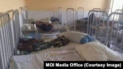 این حمله بیشتر به شفاخانه ولایتی زابل آسیب زده است