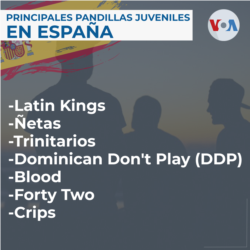 Principales pandillas juveniles en España.