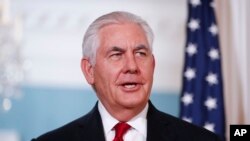 AQSh Davlat kotibi Reks Tillerson