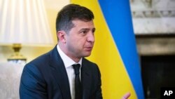 Perezida wa Ukraine Volodymyr Zelensky