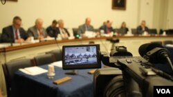 FILE PHOTO - Subcommittee on Asia and the Pacific of the U.S. House of Representatives launched an open hearing on “Cambodia's Descent: Policies to Support Democracy and Human Rights” on Tuesday, December 12, 2017, at the Rayburn House Office Building. (Sreng Leakhena/VOA Khmer) 