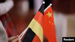 資料照：中國和德國國旗