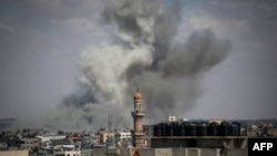 Pamje nga Rafahu më 6 maj, 2024/AFP