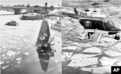 Поисковая операция в месте крушения самолета компании Air Florida, 1982