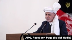 ښاغلي غني وویل چې د افغانستان برخلیک به په همدغې خاورې کې ټاکل کیږي