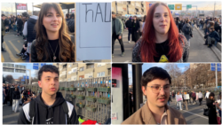 Studenti i građani sa blokade Autokomande: Ovde smo da sprečimo sunovrat