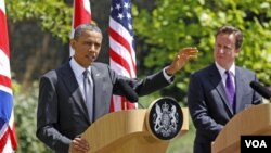 Obama dirigirá un discurso ante el Parlamento británico después de afirmar que estaba muy complacido de estar en el Reino Unido.