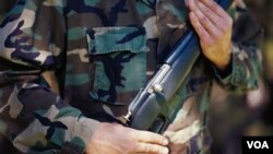 William Donato, cautivo por las FARC, fue rescatado por el ejército colombiano.