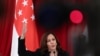 La vicepresidenta Kamala Harris visita Singapur, el lunes 23 de agosto de 2021.