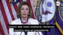 Nancy Pelosi pide proceder con juicio político