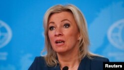 რუსეთის საგარეო საქმეთა სამინისტროს პრესსპიკერი მარია ზახაროვა