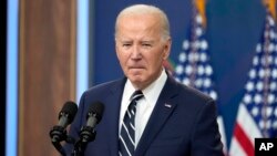 Američki predsednik Džo Bajden govori na skupu u Beloj kući (Foto: AP/Alex Brandon)