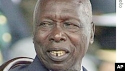 L'ancien chef de l'État kényan Daniel arap Moi.