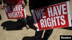 Amerikadagi noqonuniy muhojirlar islohotlar talab qilmoqda