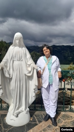 Anta Tulia Jiménez vive en una comunidad de Marinilla, en Colombia. Foto: Archivo particular].