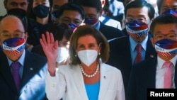 美國眾議院議長佩洛西到訪台灣立法院。 (2022年8月3日)