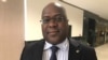 Félix Tshisekedi, lors d’une interview à VOA Afrique, Washington, 23 août 2017. (VOA/Eddy Isango)