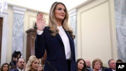 Փոքր բիզնեսի հարցերով վարչության ղեկավարի թեկնածու Քելլի Լոֆլերը։ Վաշինգտոն, հունվարի 29, 2025թ․։