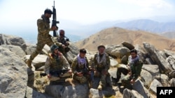 Panjsherda Tolibonga qarshi kurashayotgan jangchilar