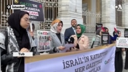 İstanbul’da Gazze’ye destek eylemleri Pazartesi günü de devam etti
