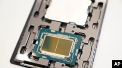 英特爾的一款芯片。 (2024年12月14日)