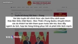 Việt-Trung cho thăm thác Bản Giốc xuyên biên giới sau thời gian thí điểm