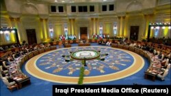 نشست رهبران عرب در قاهره، پایتخت مصر، که به تاریخ چهارم مارچ برگزار شد