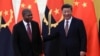 Presidente angolano, João Lourenço, com Presidente chinês, Xi Jinping, durante a cimeira China/África em Pequim. 2 de Setembro 2018