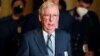El líder republicano del Senado, Mitch McConnell, en una jornada de debate en el Capitolio de EE. UU. el 28 de septiembre de 2021.