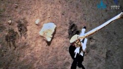 China's Chang'e-5 spacecraft collects lunar samples on the moon in this handout image provided by China National Space Administration (CNSA) December 3, 2020. (CNSA/Handout via REUTERS)