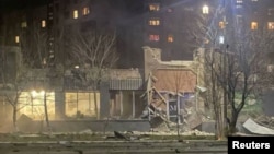 Последствия обстрелов Кривого Рога, 14 марта 2025 года (ФОТО: Телеграм-канал Сергея Лысака/REUTERS)