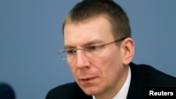 Minsitar spoljnih poslova Letonije Edgars Rinkevičs
