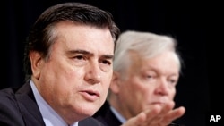 FILE - IMF financial counselor Jose Vinals.