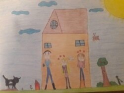 Dibujo de Arantza Rodríguez por el Día del Niño en Venezuela