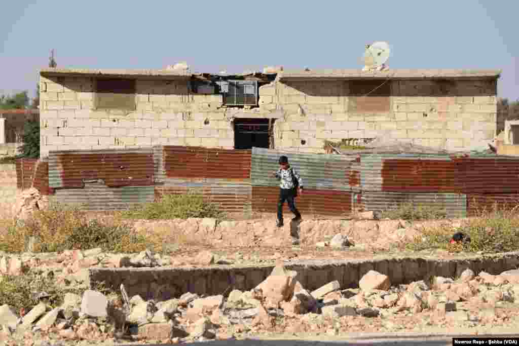 Zarokên Efrînê Û Zehmetiyên Çûna Dibistanê