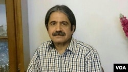 اسماعیل گرامی از بازنشستگان معترض به وضعیت معیشتی در ایران 