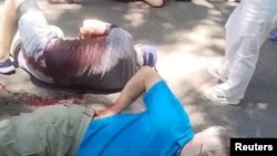 中國東北吉林省星期一(6月10日)發生一宗公園持刀傷人事件，四名在中國工作的美國艾奧瓦州康奈爾學院 (Cornell College) 教師被刺傷。 （路透社轉發）