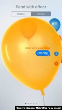 iMessage Balloons