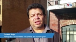 Video de Daniel Joya, abogado salvadoreño residente en Washington 