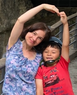 立陶宛人林伊蓮 。 （照片提供: 林伊蓮）