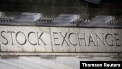 Entrada de la Bolsa de Nueva York en Wall Street.