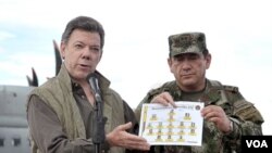 El presidente colombiano, Juan Manuel Santos, dijo que "es probable que la guerrilla siga teniendo presencia en Venezuela”.